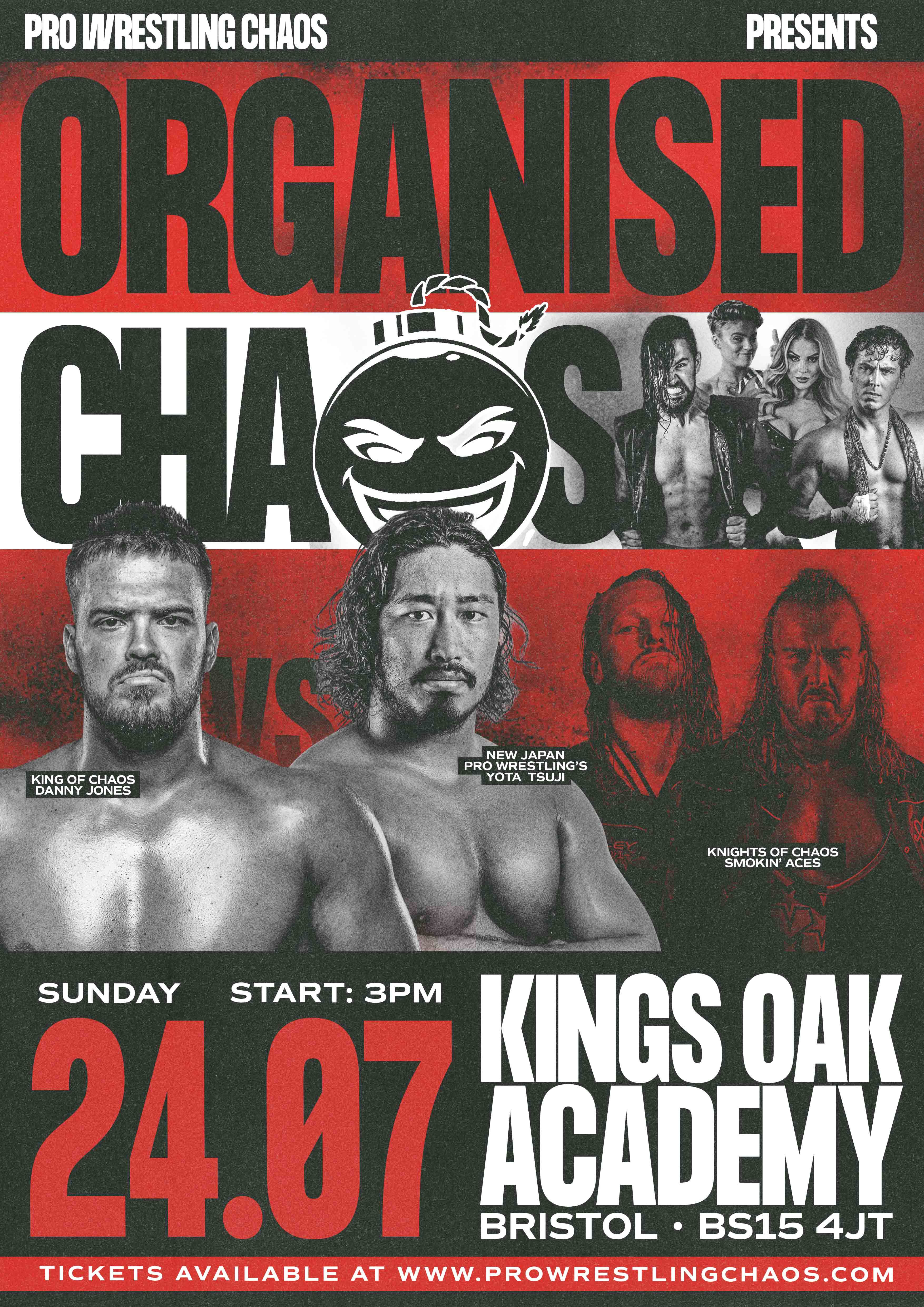 PRO WRESTLING CHAOS - Organised Chaos event description image